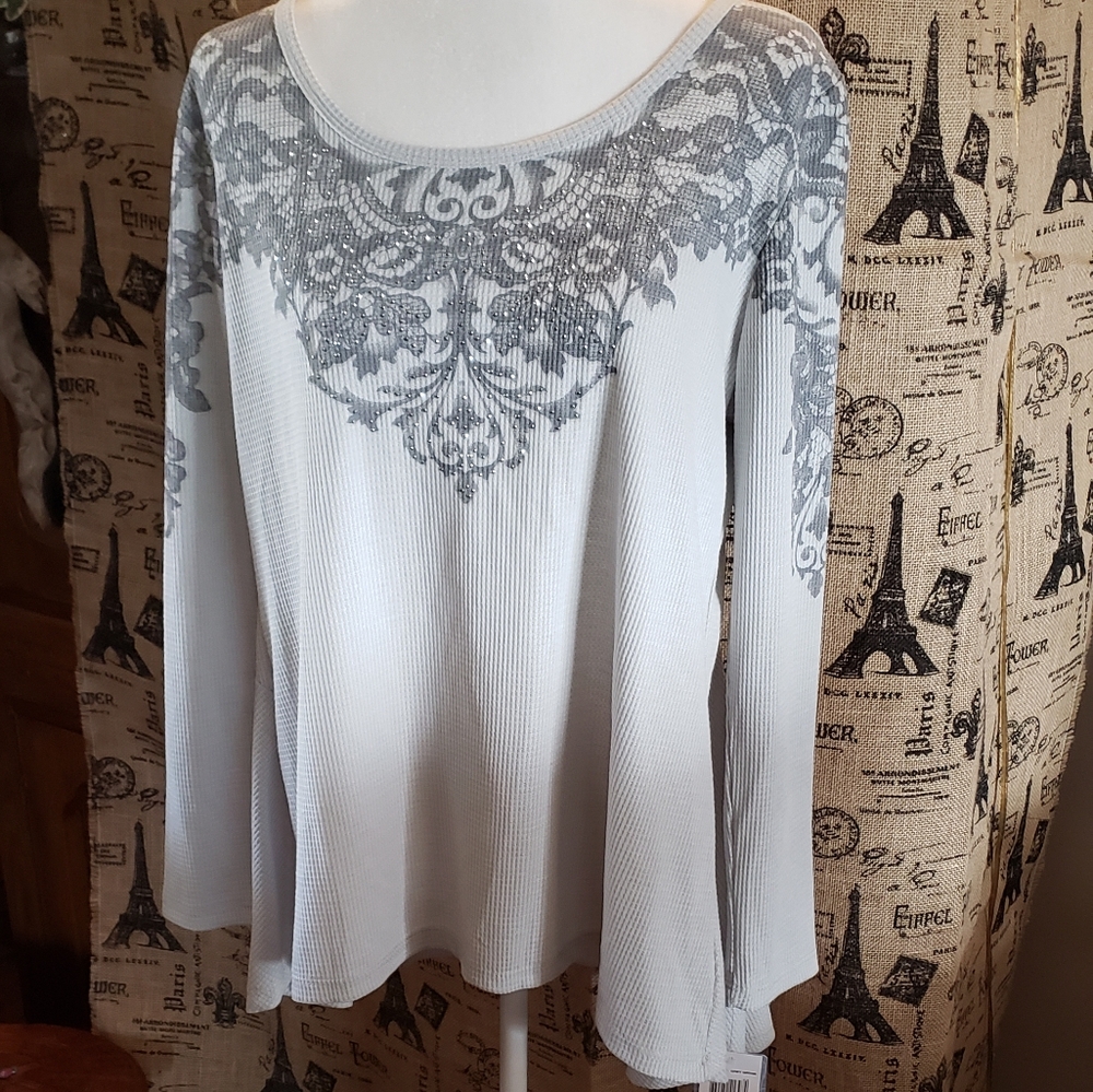 🆕️Unity World Wear | Waffle Top - Picture 2 of 11